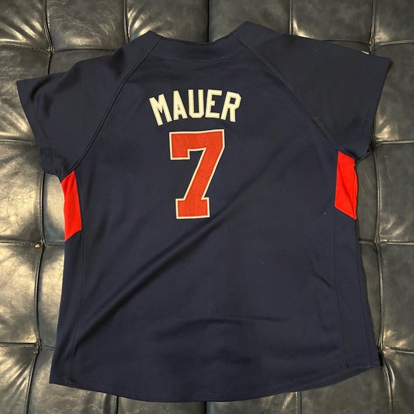 Joe Mauer Women MLB Jersey MN Twins - Picture 2 of 8